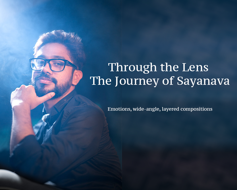 Award-winning photographer & cinematographer from Kolkata